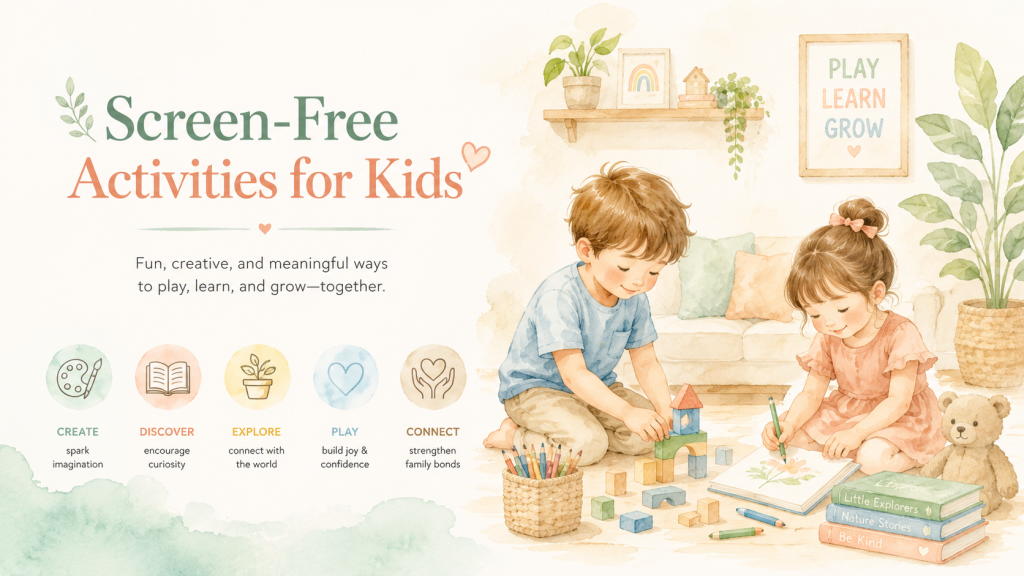 Screen-Free Activities for Kids 